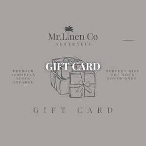 Gift Card - Mr. Linen Co - MR. LINEN CO