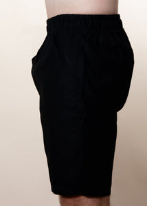 Nero - Italian Linen Shorts - Mr. Linen Co Mr. Linen CO