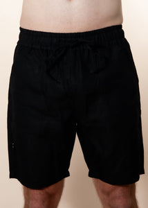 Nero - Italian Linen Shorts - Mr. Linen Co Mr. Linen CO