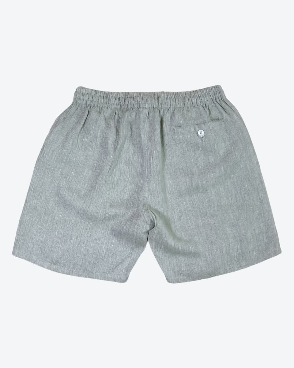 Pistachio - Natural Hemp Shorts - Mr. Linen Co Mr. Linen CO