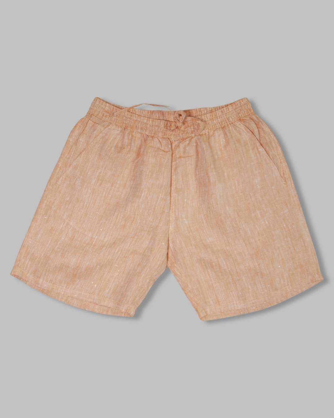 Tangerine - Natural Hemp Shorts - Mr. Linen Co Mr. Linen CO