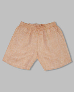 Tangerine - Natural Hemp Shorts - Mr. Linen Co Mr. Linen CO