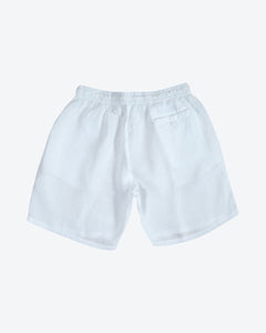 White - Natural Hemp Shorts - Mr. Linen Co Mr. Linen CO